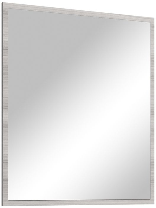 Product photograph of Status Mia Night Silver Grey Italian Mirror from Choice Furniture Superstore.